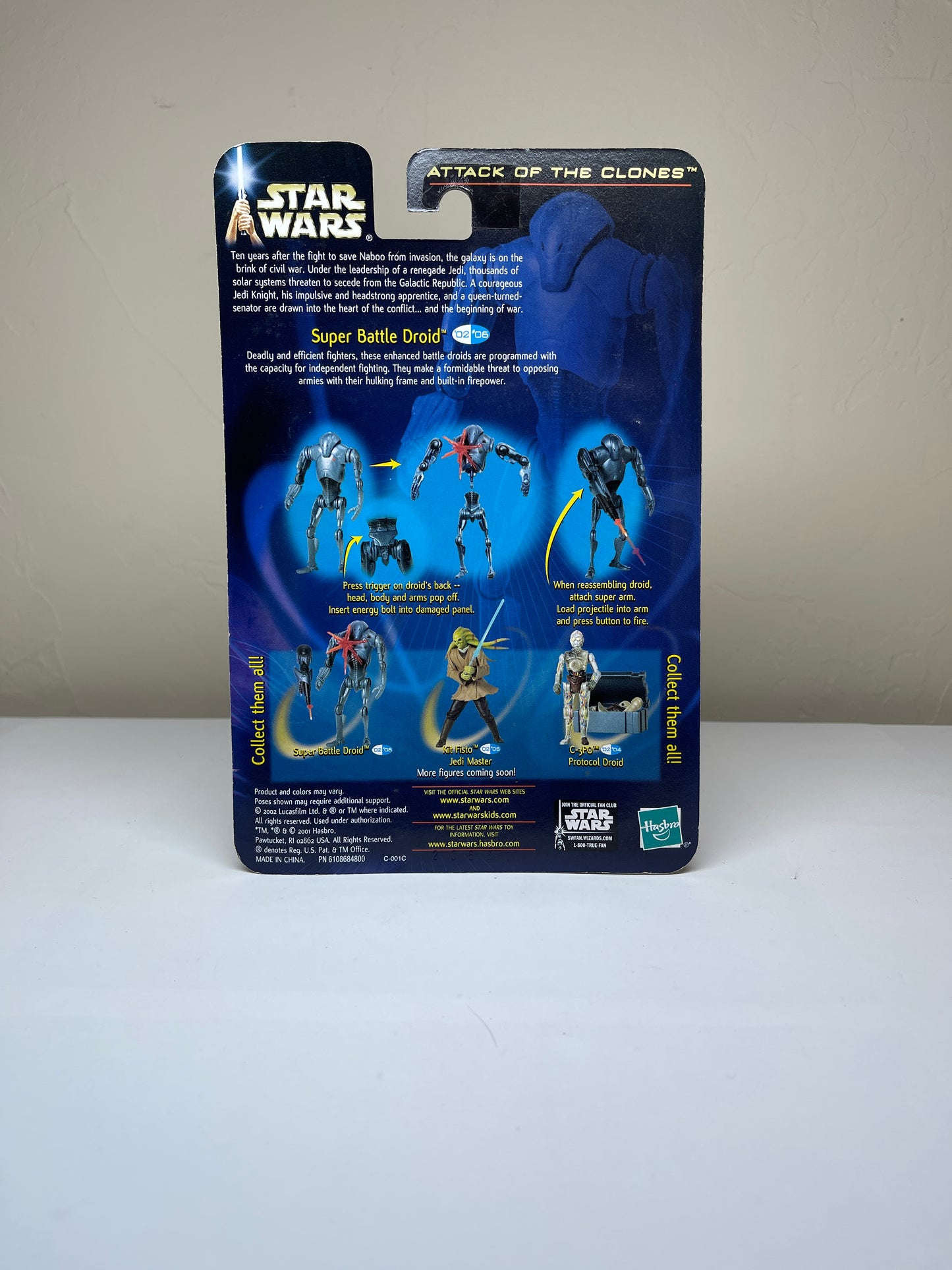 Star Wars Super Battle Droid Attack Of The Clones