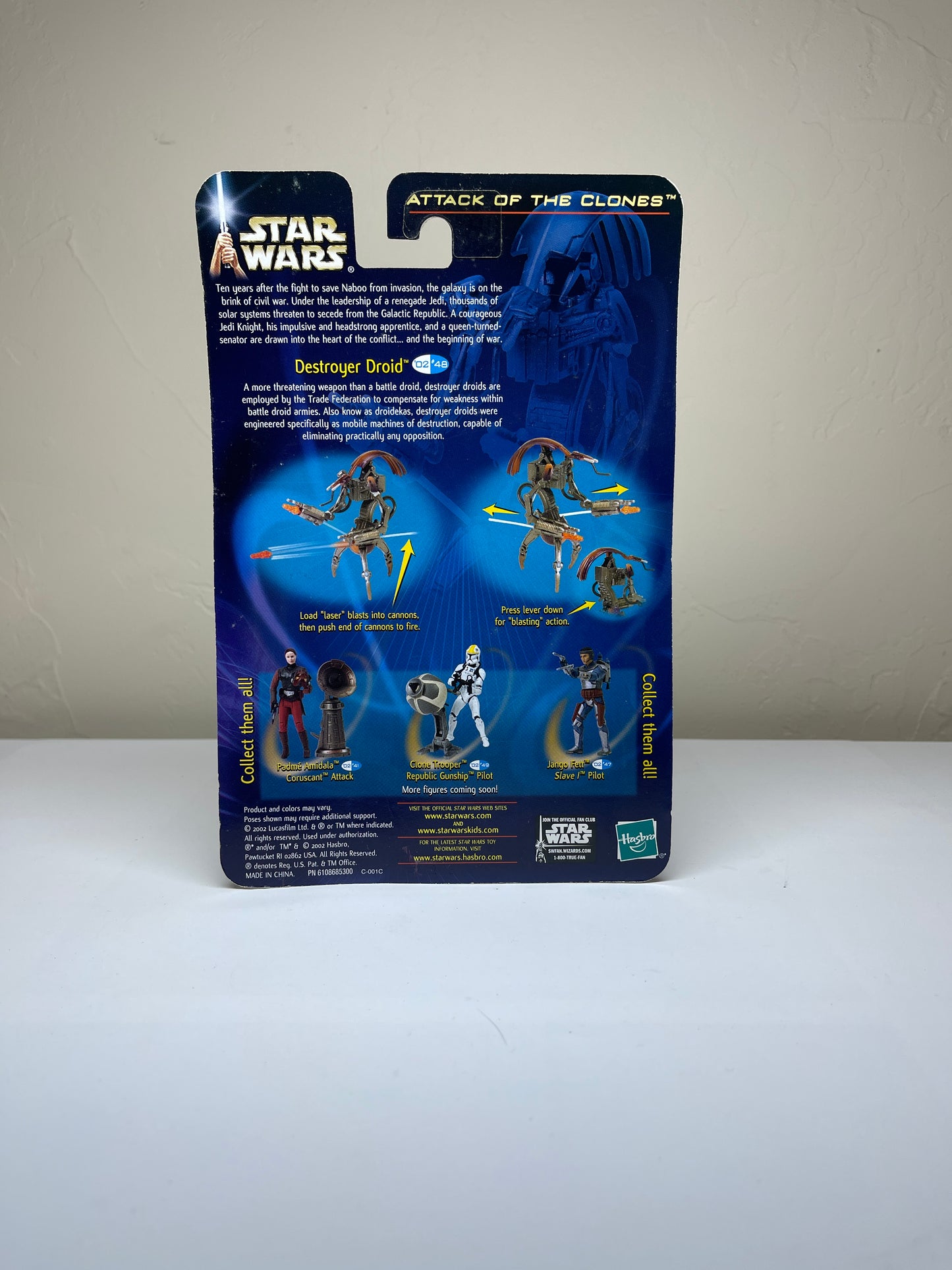Star Wars Destroyer Droid Attack Of The Clones