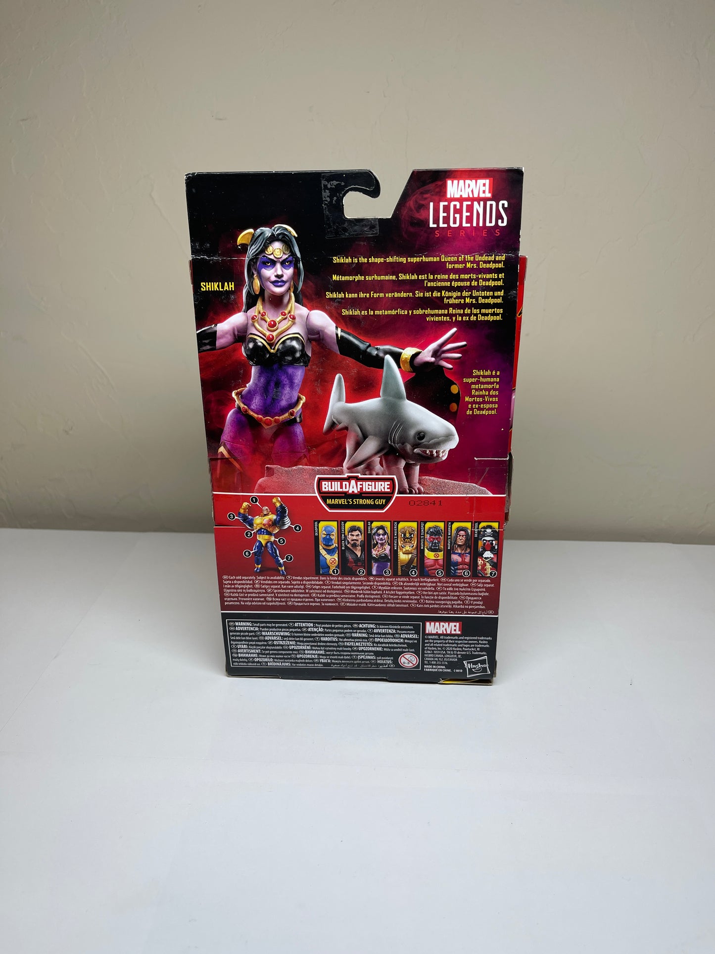 Deadpool Shiklah Marvel Legends Series