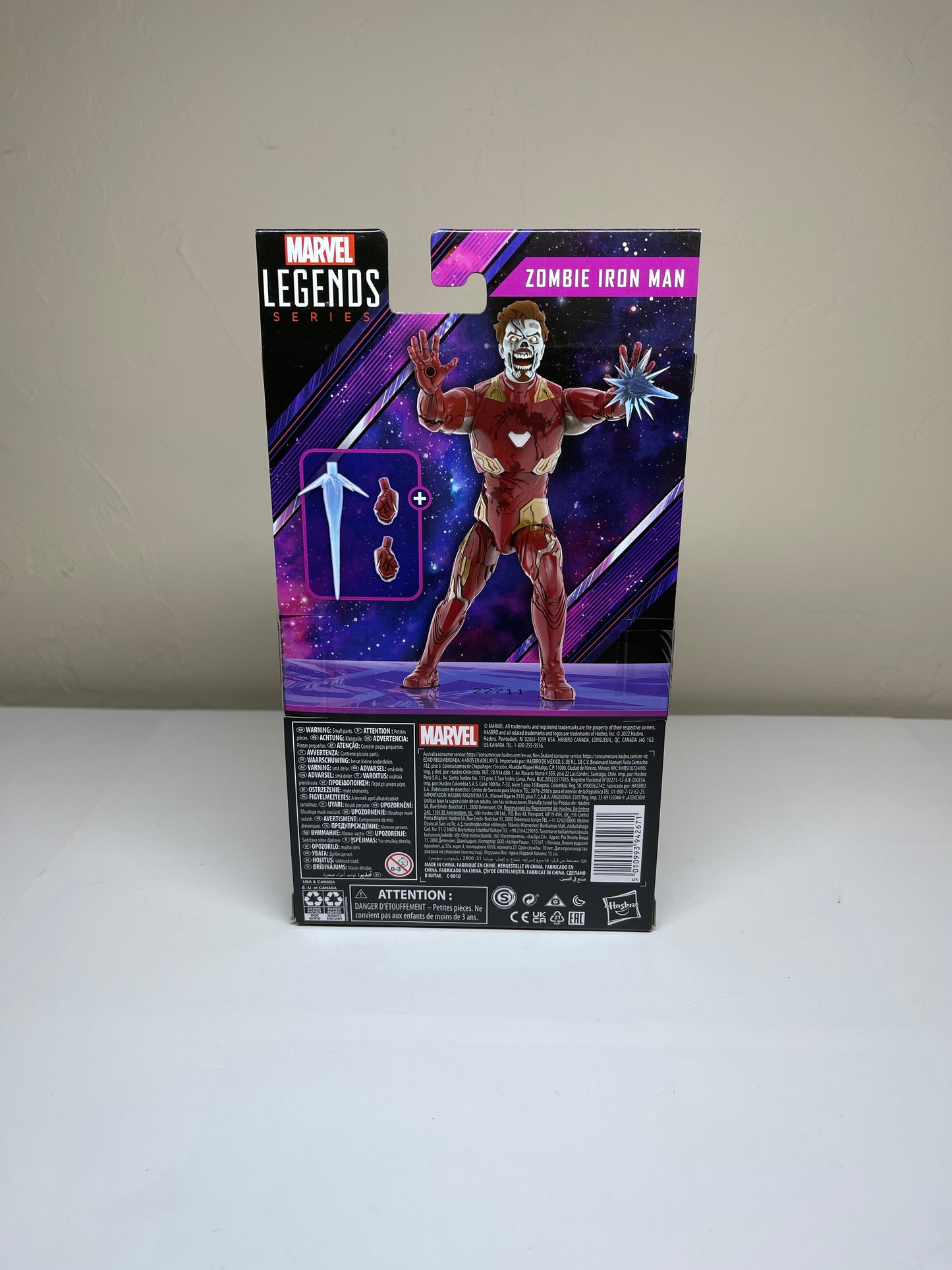 Marvel Studios What If...? Zombie Iron Man Marvel Legends Series