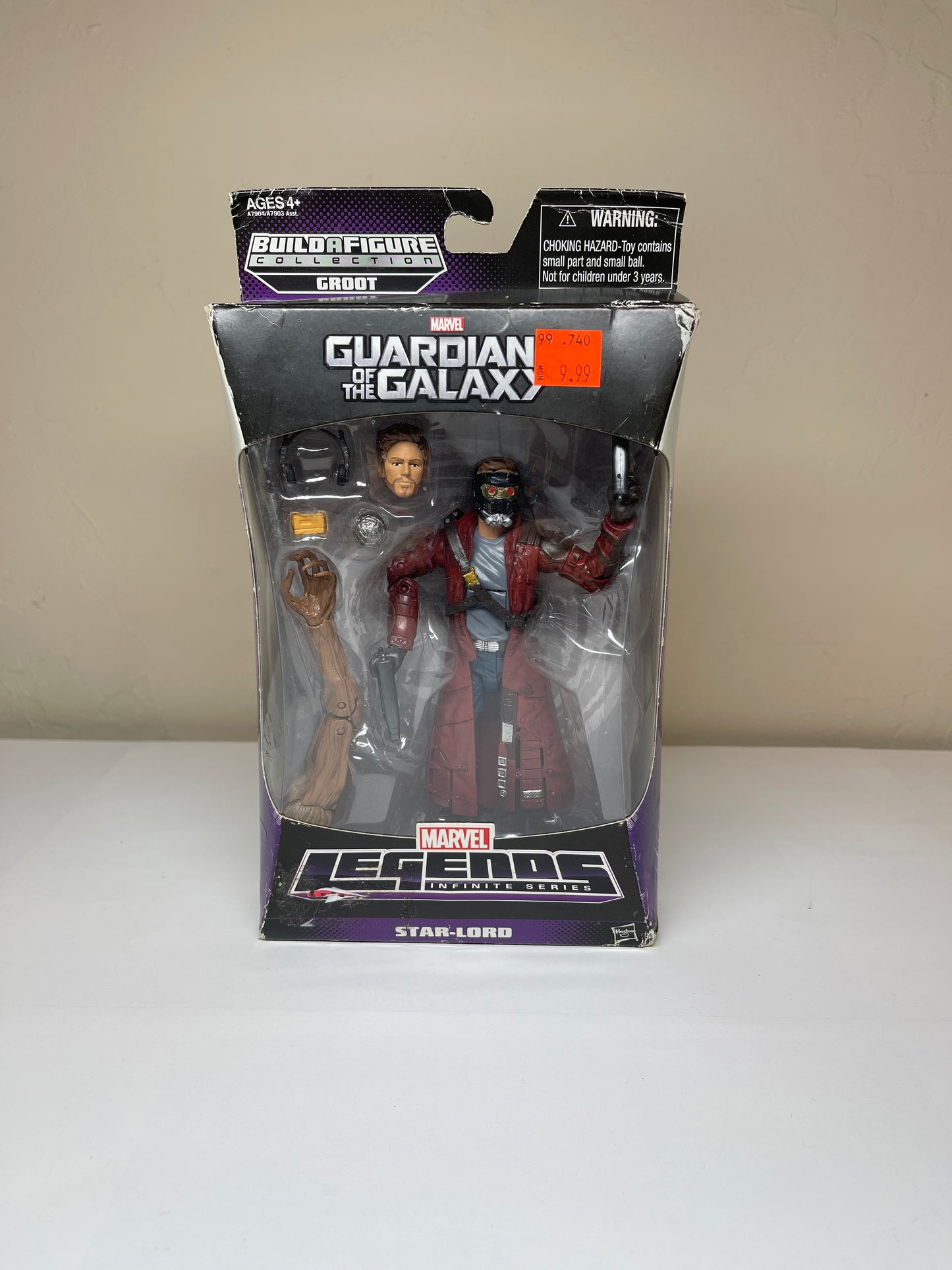 Guardians of the Galaxy Star-Lord Marvel Legends Infinite Series