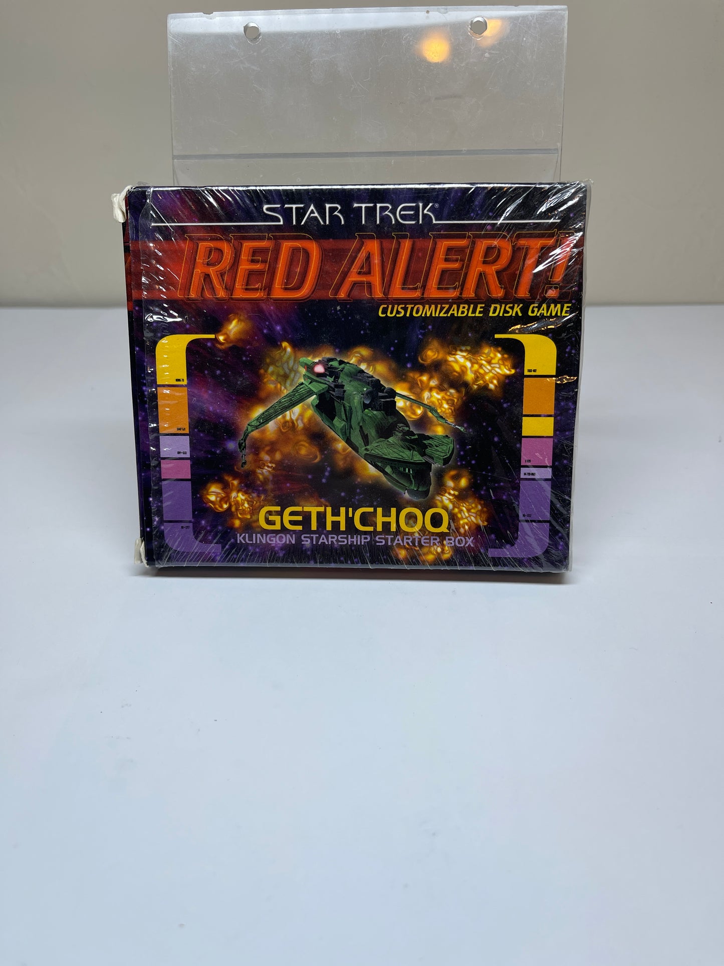 Star Trek Red Alert Customizable Disk Game
