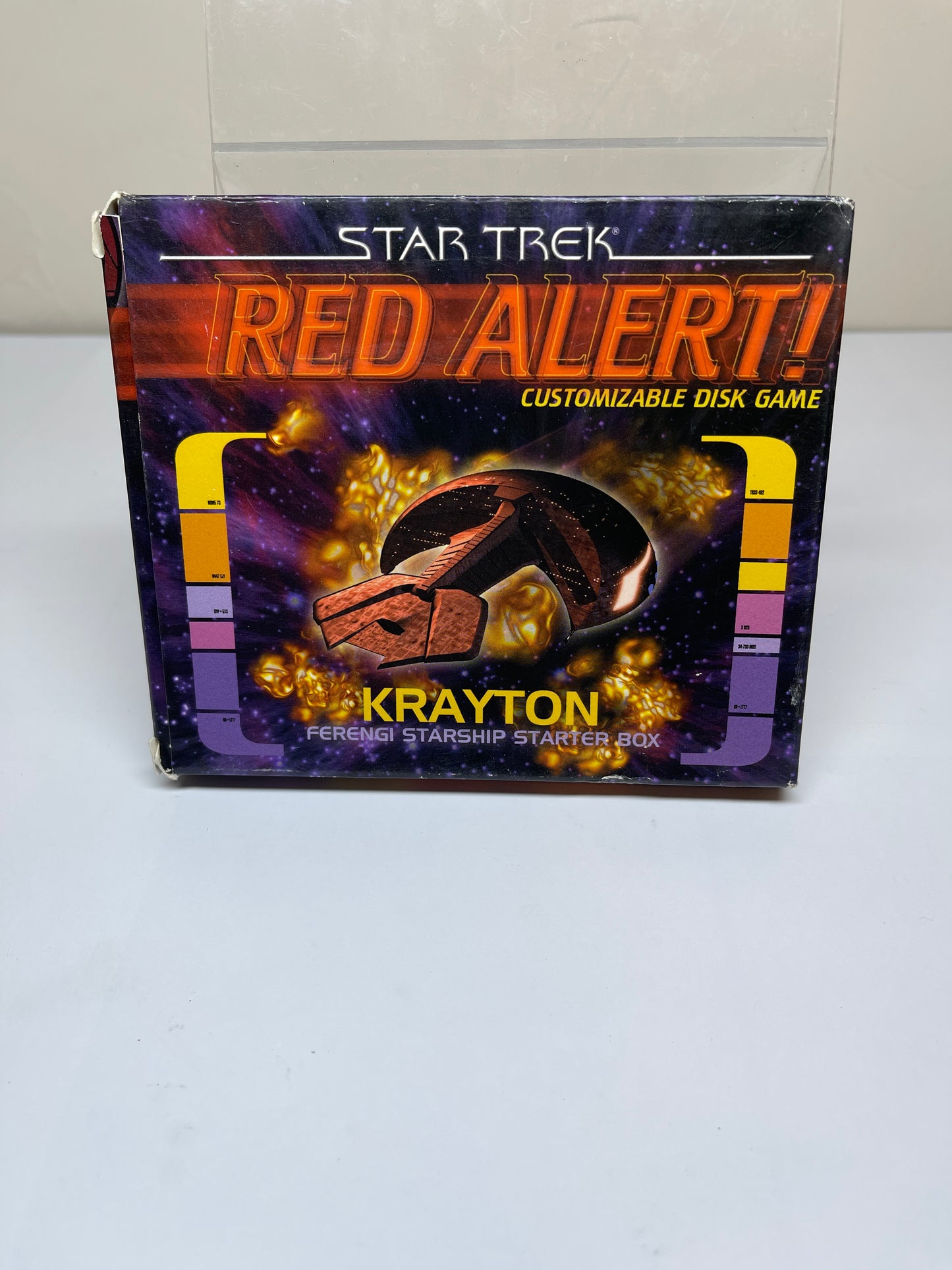 Star Trek Red Alert Customizable Disk Game