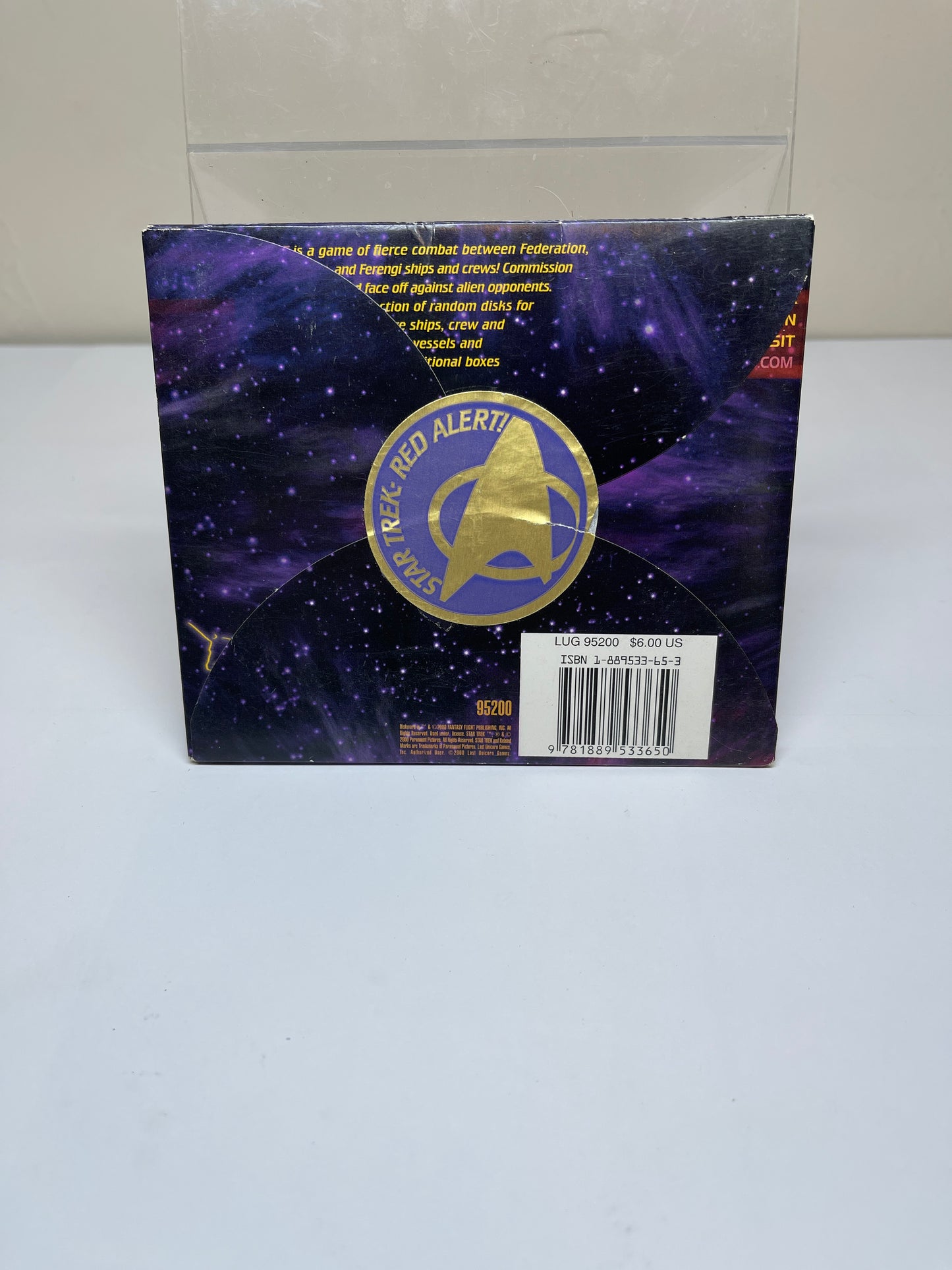 Star Trek Red Alert Customizable Disk Game