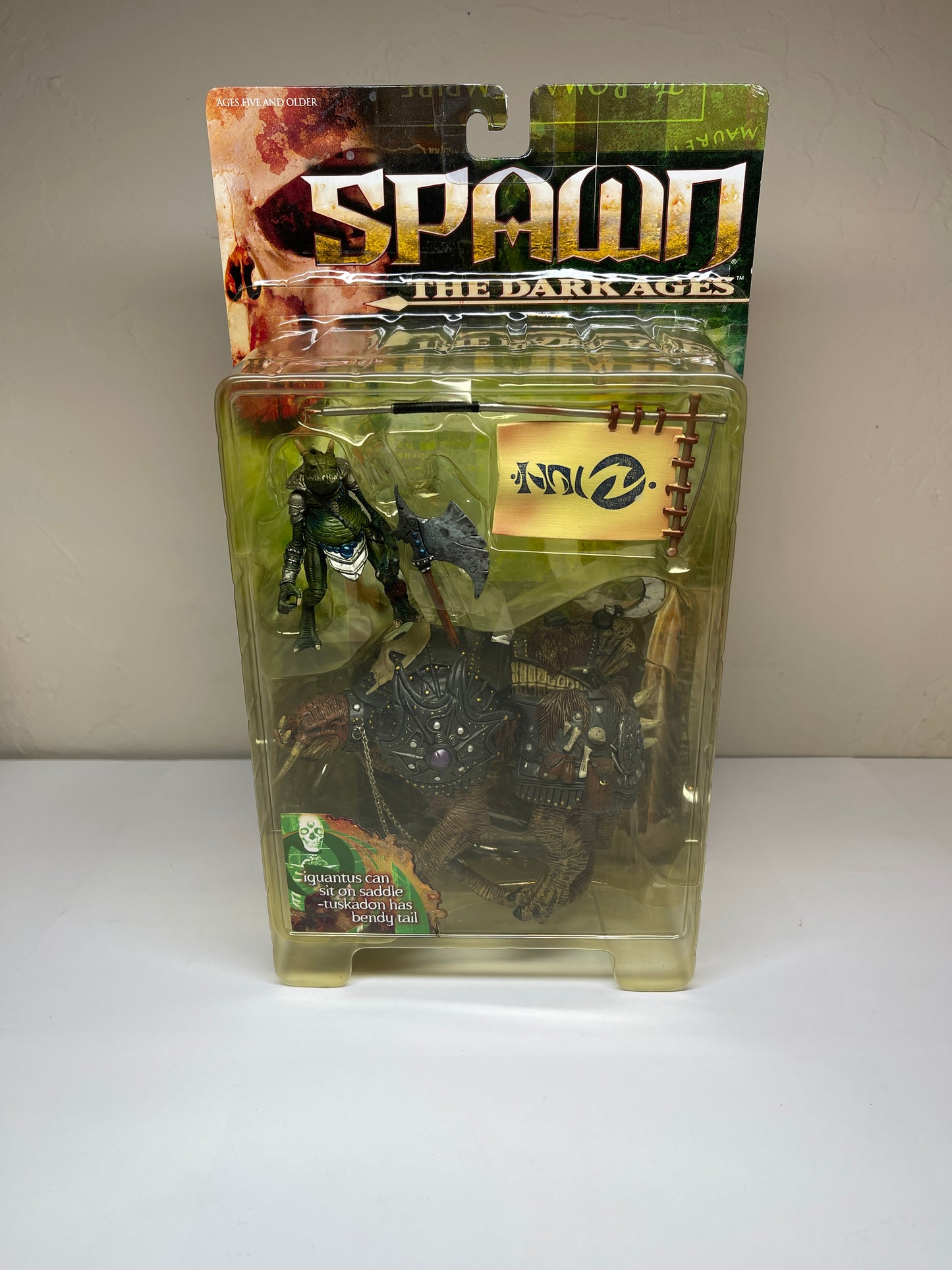 Spawn The Dark Ages Iguantus and Tuskadon