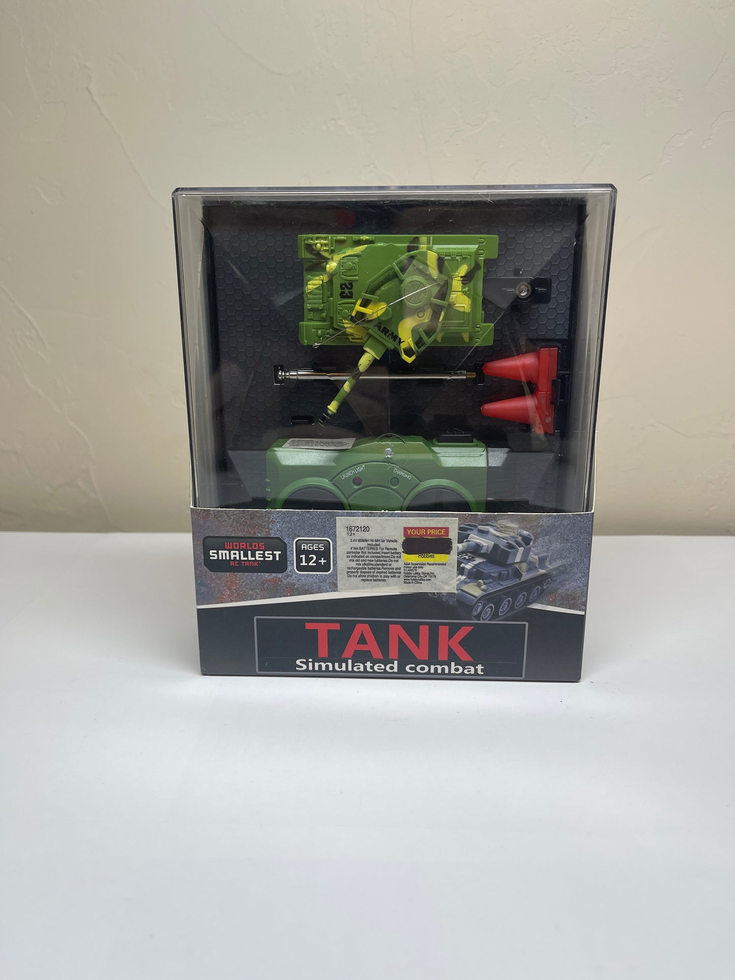 Worlds Smallest AC Tank Simulated Combat