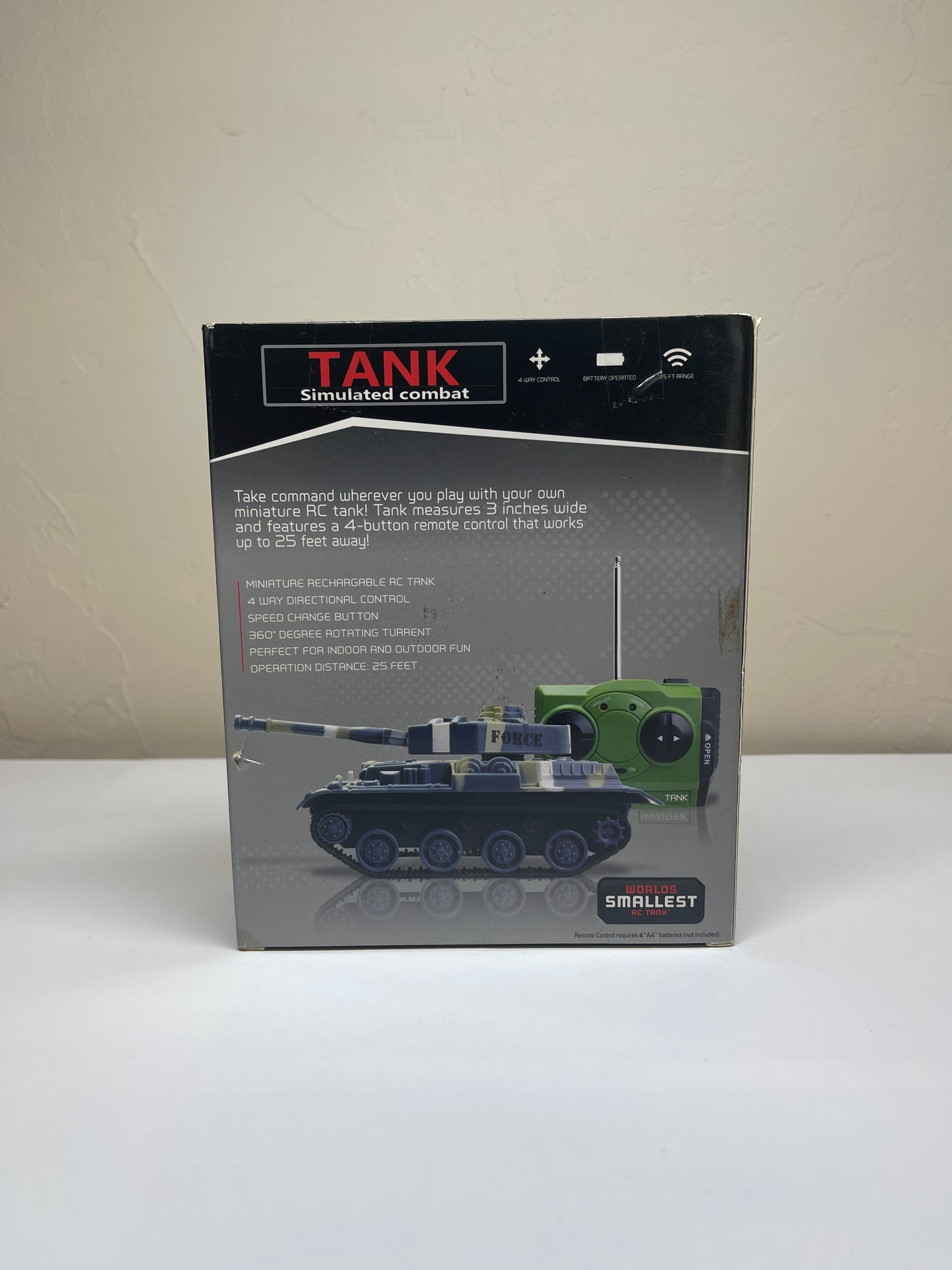 Worlds Smallest AC Tank Simulated Combat