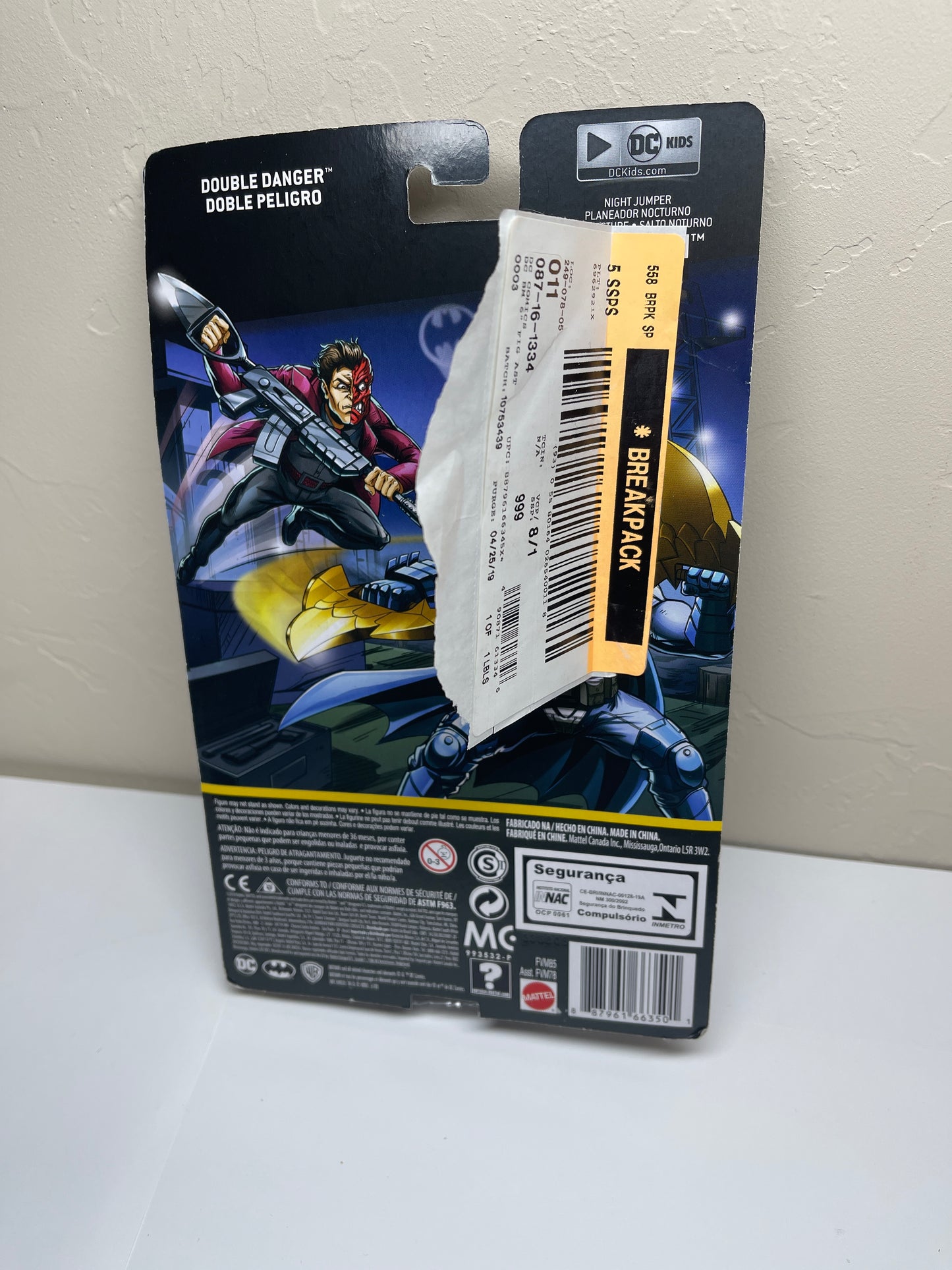 DC Batman Missions Night Jumper