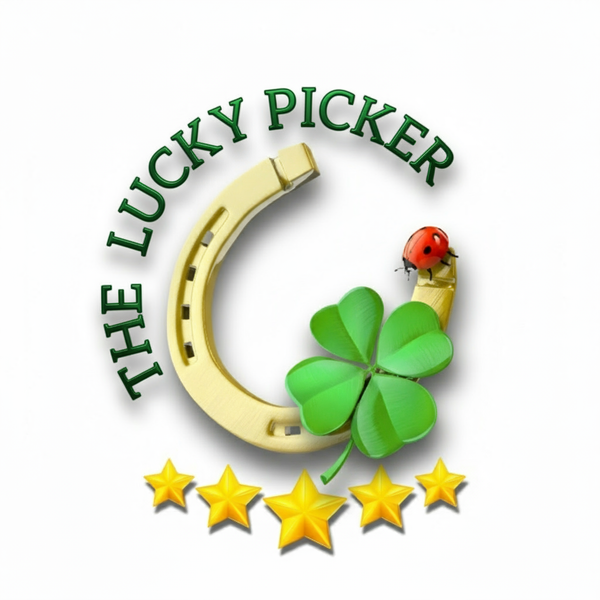 Dark Metallic Green Text Logo